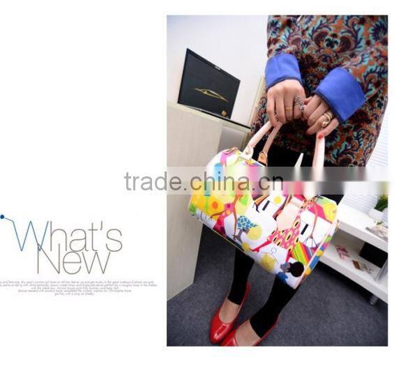 Style Trand Women's Faux Leather Pattern Print Bags Handbag Shoulder Bag SV001905#