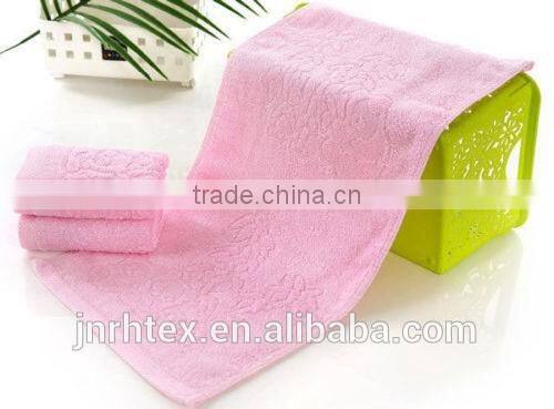 Custom jacquard bamboo face towel