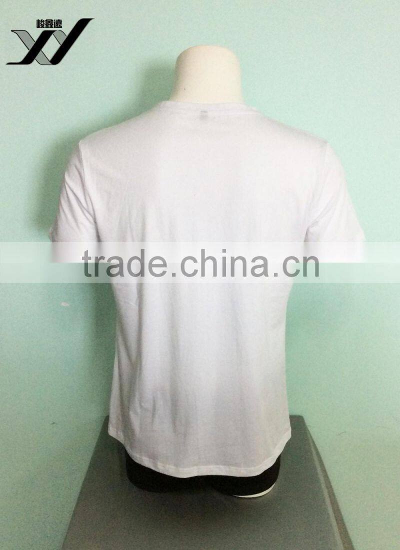 2016 hot sale short sleeve T-shirt with cartoon pattern
