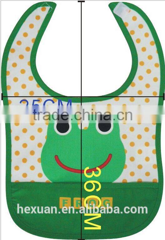 6 designs you can choose,cotton baby bib made in China baby products