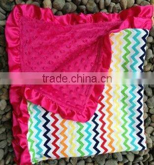 baby Chevron Minky Blanket Baby Minky Blanket soft baby blanket minky dot Plain Minky Dot fabric Baby blankets baby mink blanket