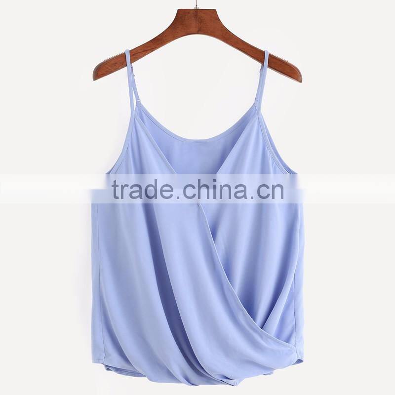 Polyester Crop Top Tank Top2017 new arrive womens different size for choice & short front long back printed