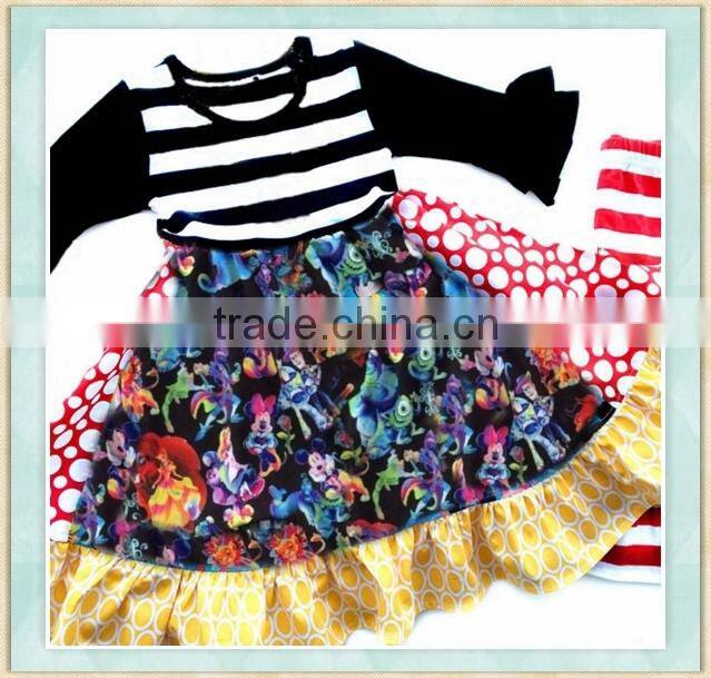 Factory prices are sold directly baby clothing hot sale Halloween pumpkins baby girls clothing