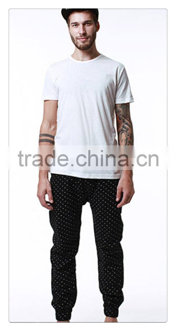 Wholesale blank jogger pants high quality custom jogger pants for men