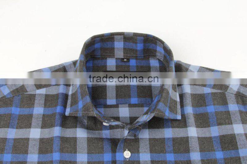 2017 flannel men's check shirts