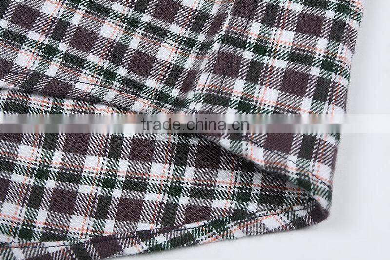 Autumn winter flannel shirt for men dress shirt