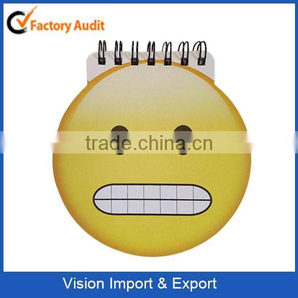 Emoji Spiral Notepad