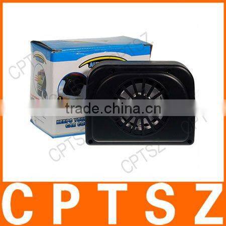 Solar Powered Window Mount Air-Vent Cooling Fans for Vehicles