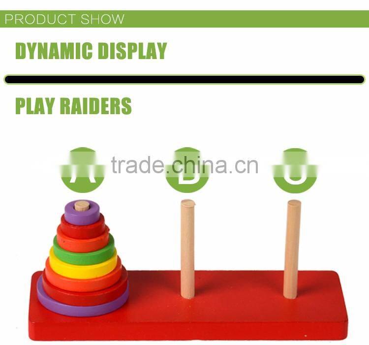 china toy manufacturer hot wholesale tower of hanoi toy in low price