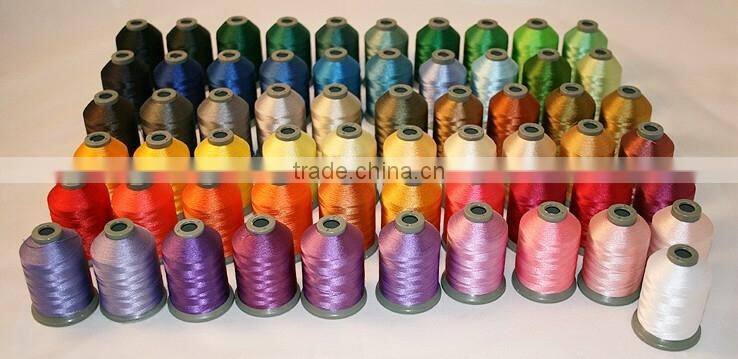 Hot New Large Spools Brother Colors Embroidery Machine Thread Polyester Thread For Handcraft and Machines,1000m *61 Best Deals