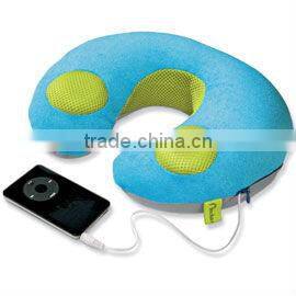 speaker neck pillow for music
