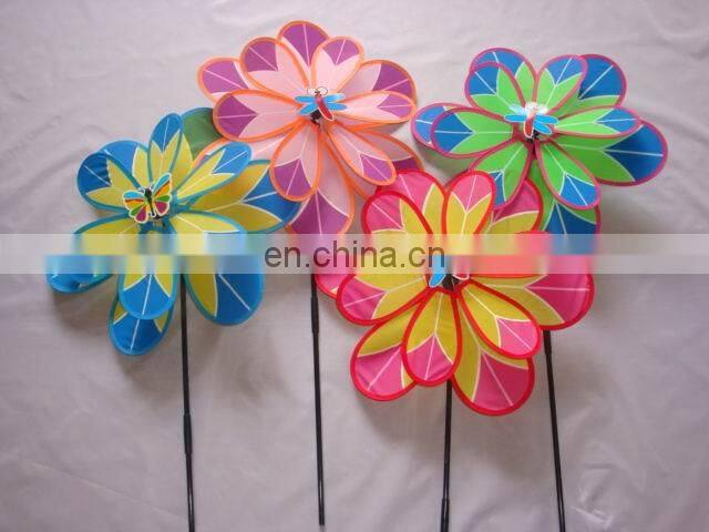 High quality best price toy windmills decorative windmill flower wind spinners