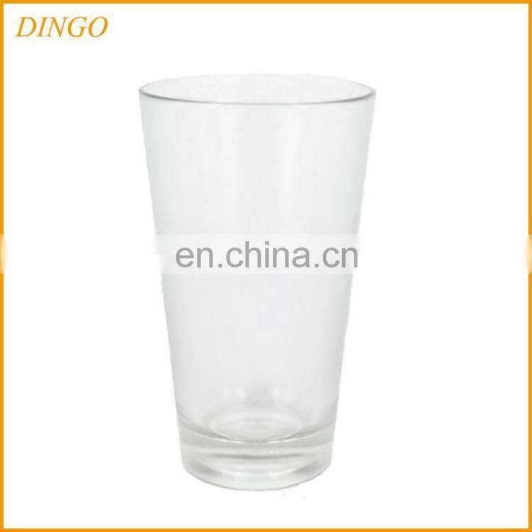 BPA free Clear acrylic Champagne Drinking Plastic Beer Mugs with handle