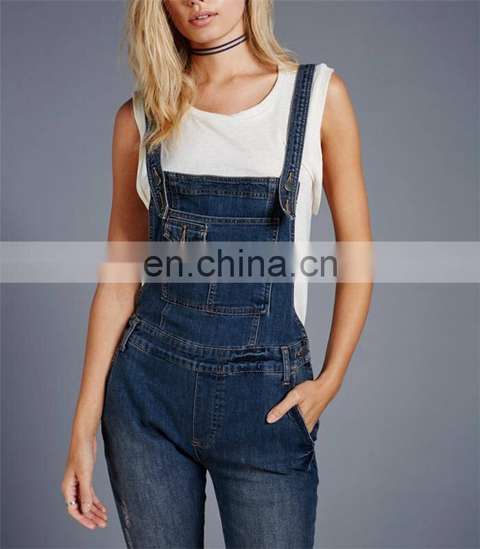 Ladies Sexy Rompers Sexy Blue Demin Jumpsuits Rompers Jumpsuits Women 2016