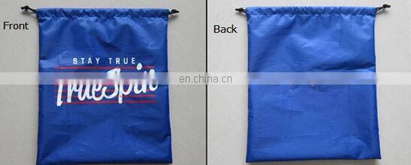 Promote Sale Large Gym Bag Custom Polyester Drawstring Bag