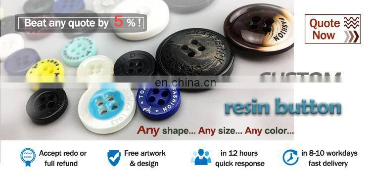 custom fancy clothing resin sewing plastic shirt buttons