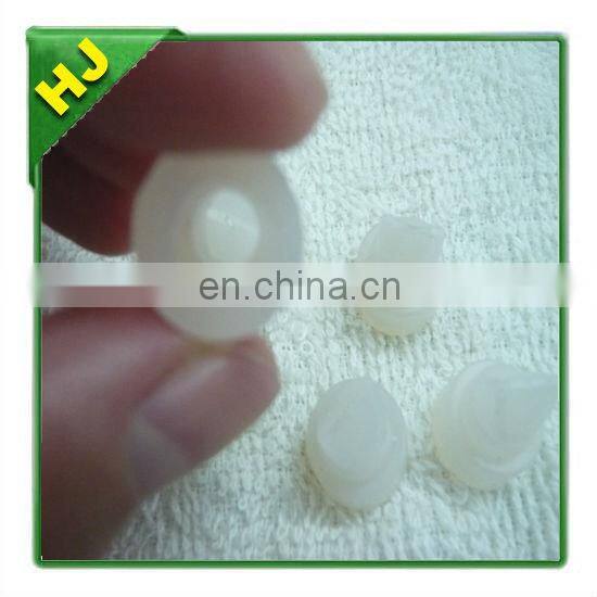Silicone duckbill valve for breast pump