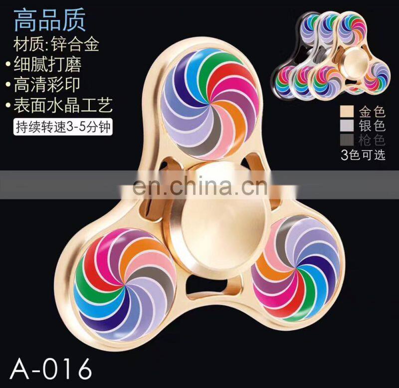 hand spinner stress reducer relieves ADHD fidget spinner