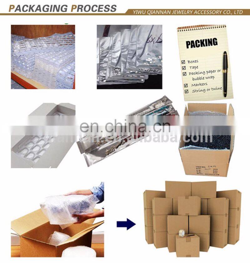 11*17 mm charm classic Yiwu jewelry accessories light pink necklace pendant