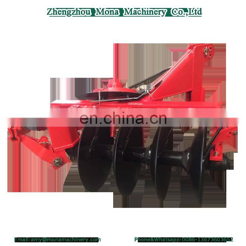 Agricultural equipment two way disc plough for walking tractor