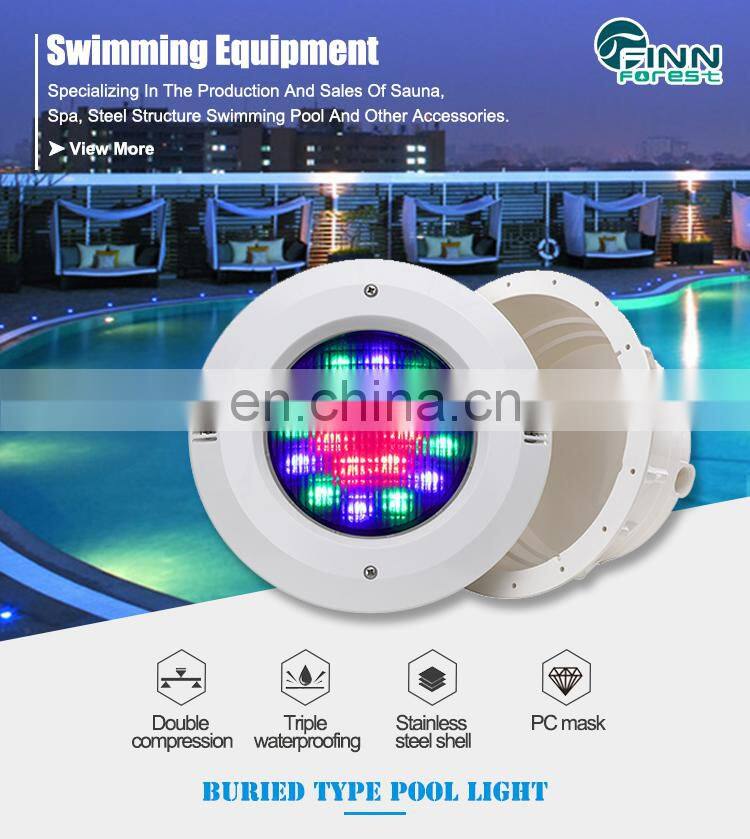 Competitive Price Swimming Pool 7.5W IP68 Underwater Halogen Light