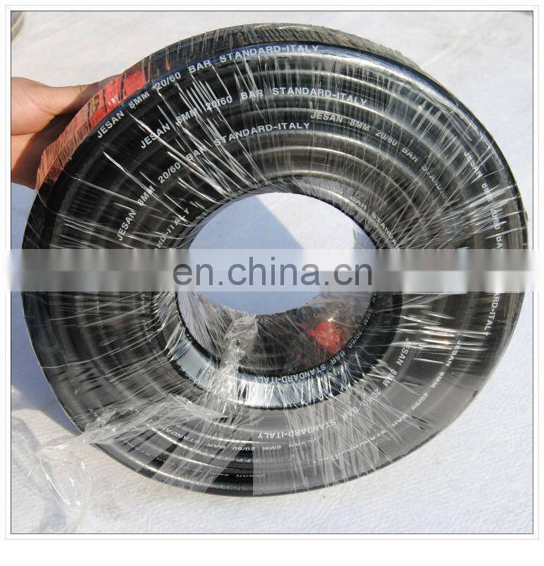 Black Flexible PVC LNG Hose For Liquid Natural Gas Home Use