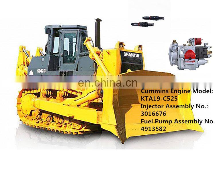 Shantui Bulldozer Diesel Engine KTA19 3016676 diesel injectors