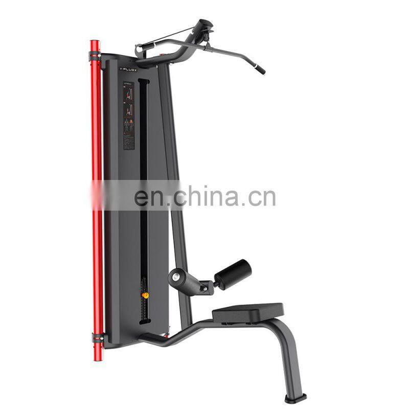 Wholesale Commercial Gym Fitness Equipment Adjustable Lat Pull Down Machine