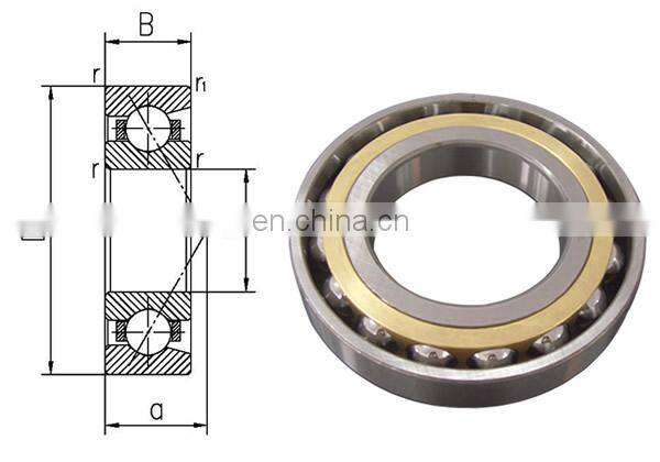 High Precision Double row Angular Contact Ball Bearing 3020 Made in China Bearing100*150*37mm
