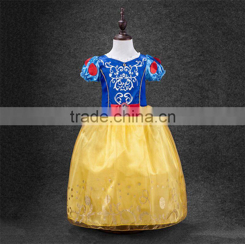 Princess Anna Costume Frozen Fancy Dress Elsa Cosplay Dress Girl Dresses