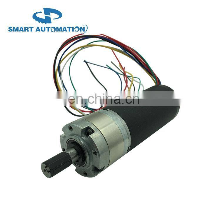 42JXE100K.42RBL Helical Gear Planetary Gearbox Brushless Dc Motor 25w 50w 70w