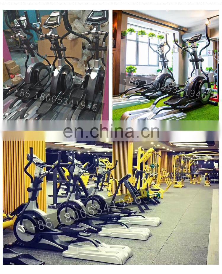 Shandong commercial gym equipment elliptical cross trainer bike machine