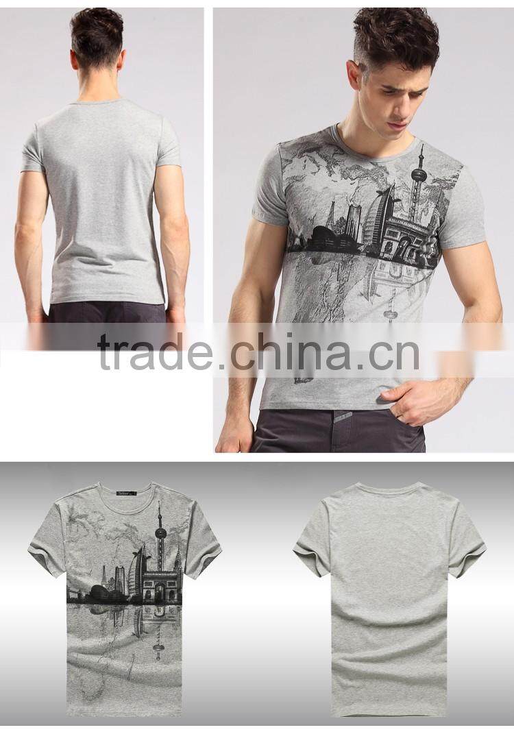 Men's animal printed 3d t-shirt manufacturer from China