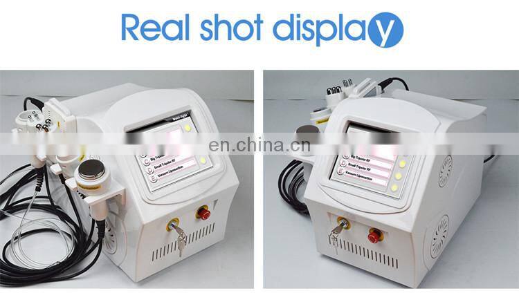 Cavitation RF weight loss machine body slimming 5 in 1 vacuum cavitation RF laser slimming machine