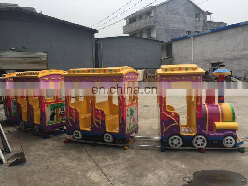 Attractive Kids electric mini amusement park train rides for sale