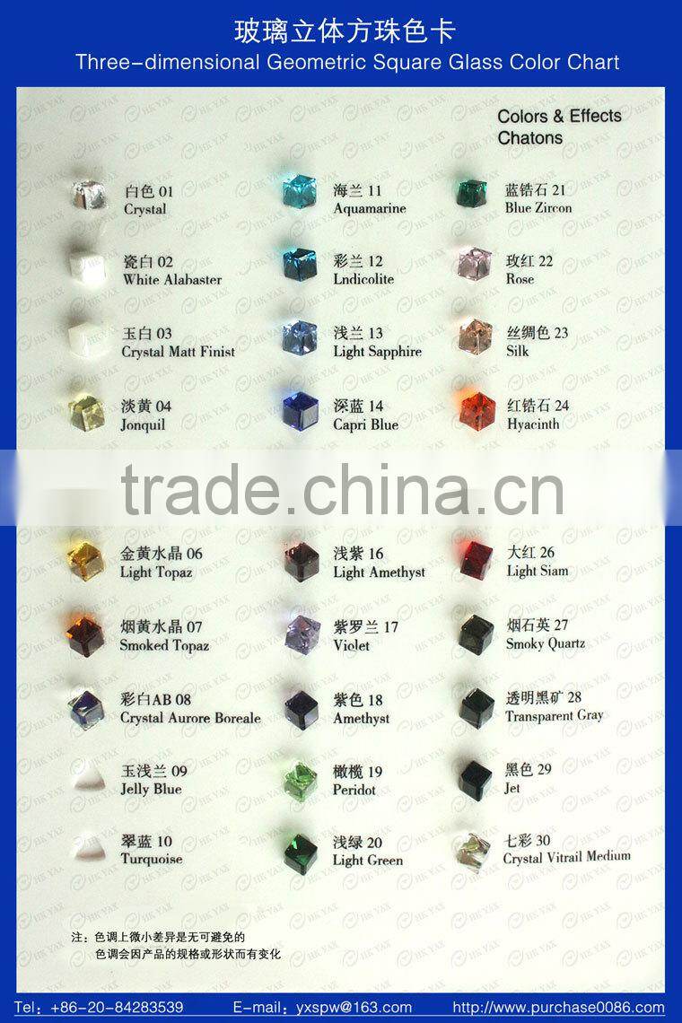 T0508 Crystal rhinestones shaped three-dimensional glass rhinestone wholesale for bags shoes decoration