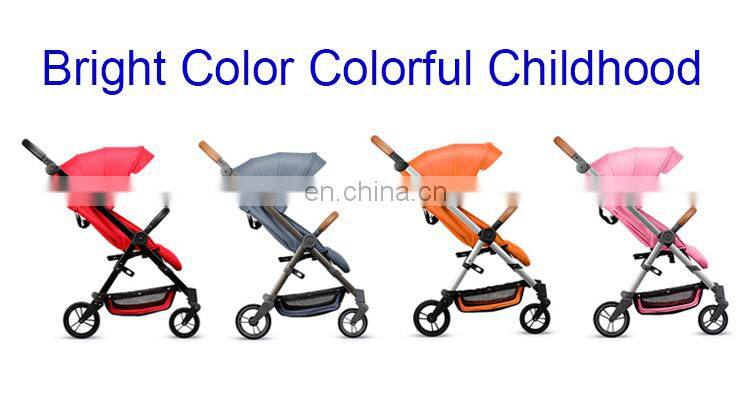 Baby Stroller Lightweight Folding Portable Four Wheel Shock Drive Baby Stroller