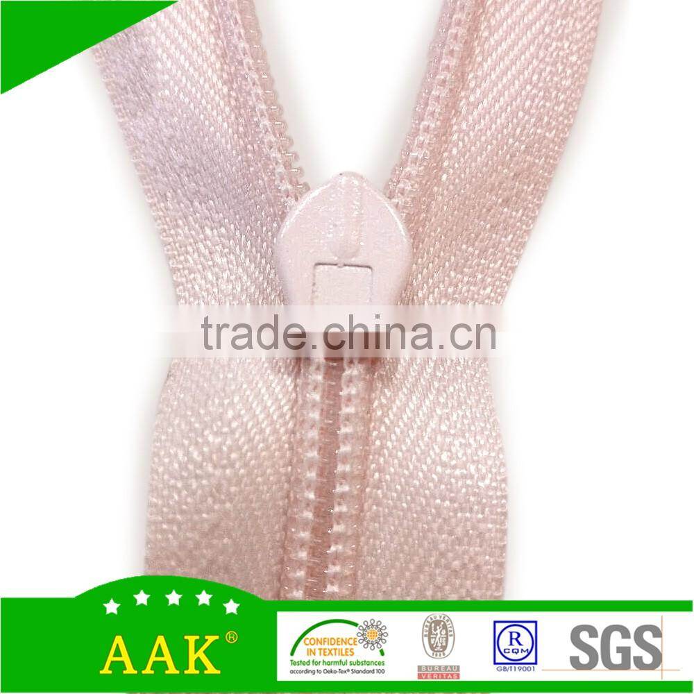 Polyester Tape invisible nylon zipper 3#