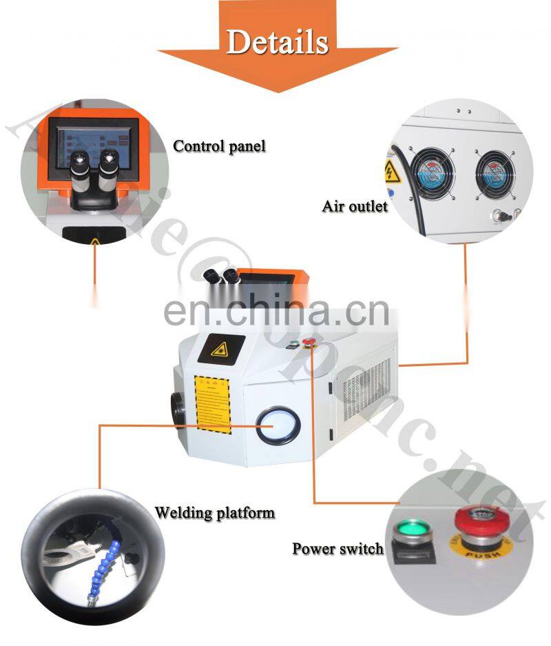 Best service Jewelry laser welding machine jewelry chain making machine for gold silver jewelry for sale