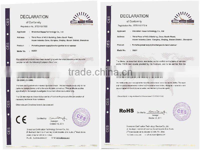 emergency charger hand warmer power bank