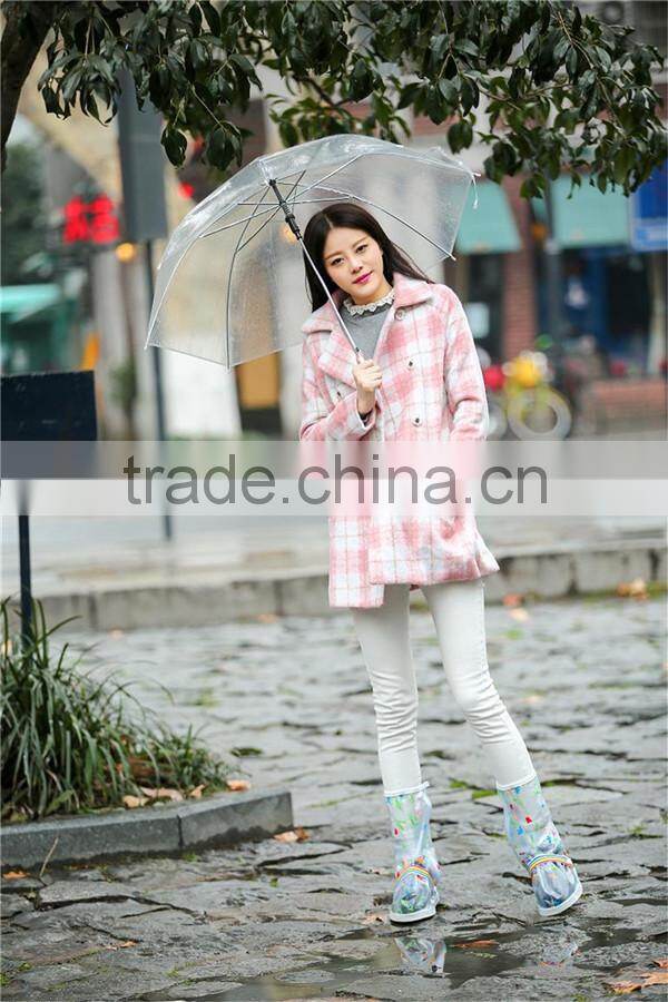 Factory Supply Woman waterproof rain boot cover for rainy days