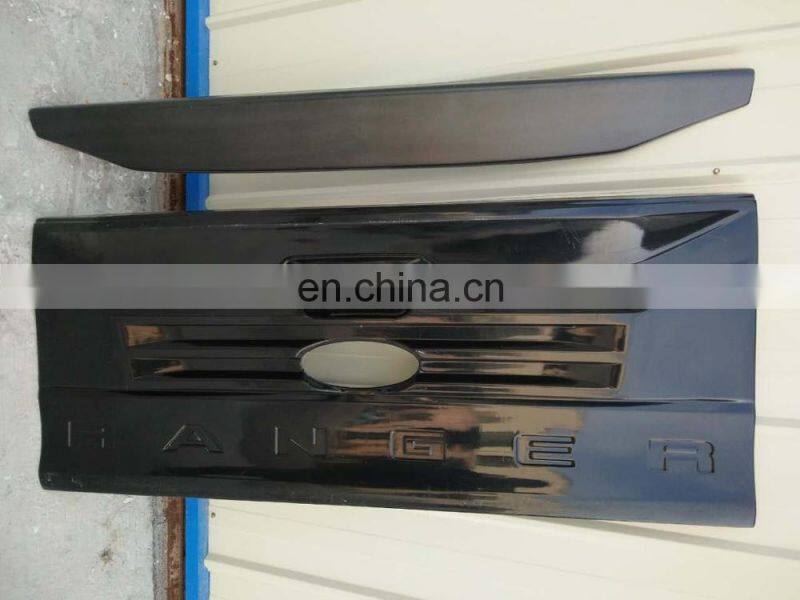 Black Rear Tailgate Cover Facelift for RANGER 2015 2016 2017