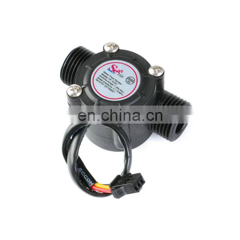 YF-S201 1-30L/min 3Y Water Flow Sensor Flowmeter Hall Flow Sensor Water Control 1/2" 2.0MPa