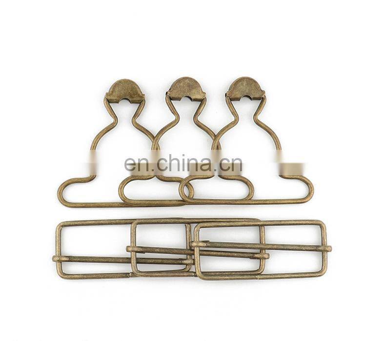 Adjuster Brass Metal Coat Belt Suspender Buckles