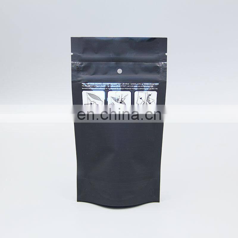 Custom Printing Zipper Child Proof Mylar Bag Pouch/ Child Resistant Exit Bag with Zipper