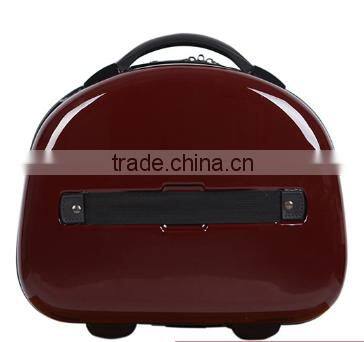 2016 fashion mini 14 size hard shell cosmetic makeup bag/case