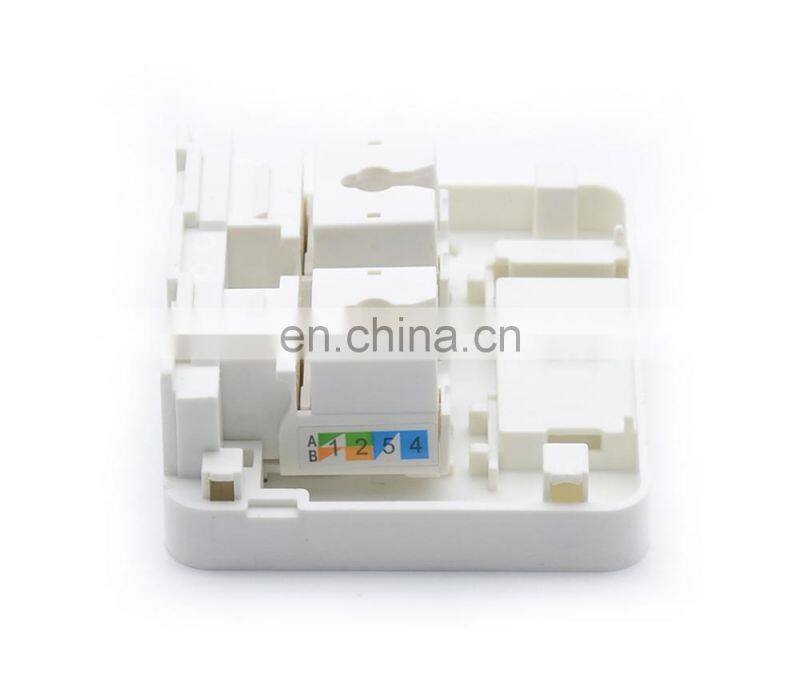 MT-5102 Krone rj45 cat6 keystone jack with Krone IDC