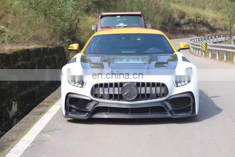 Runde Carbon Fiber Or Resin Material For Mercedes-Benz AMG GT GTC GTS IMP-Performance Style Hood Engine Bonnet Hood Cover