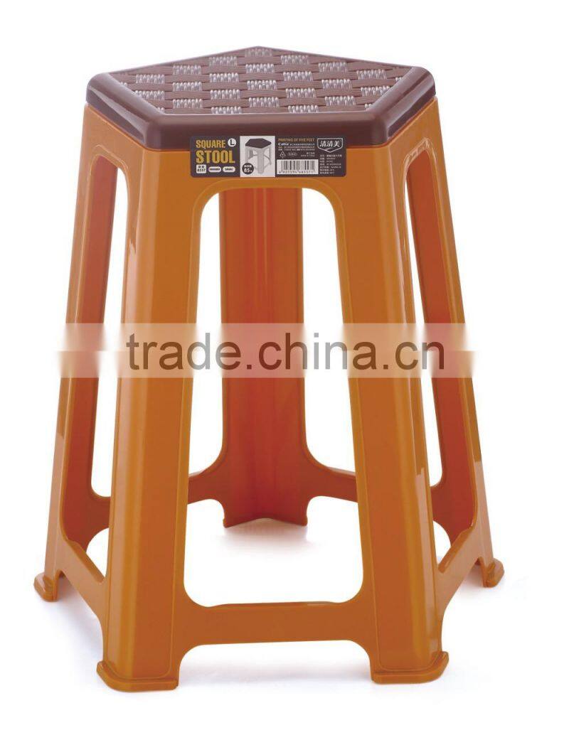 Colorful Plastic Stools with legs