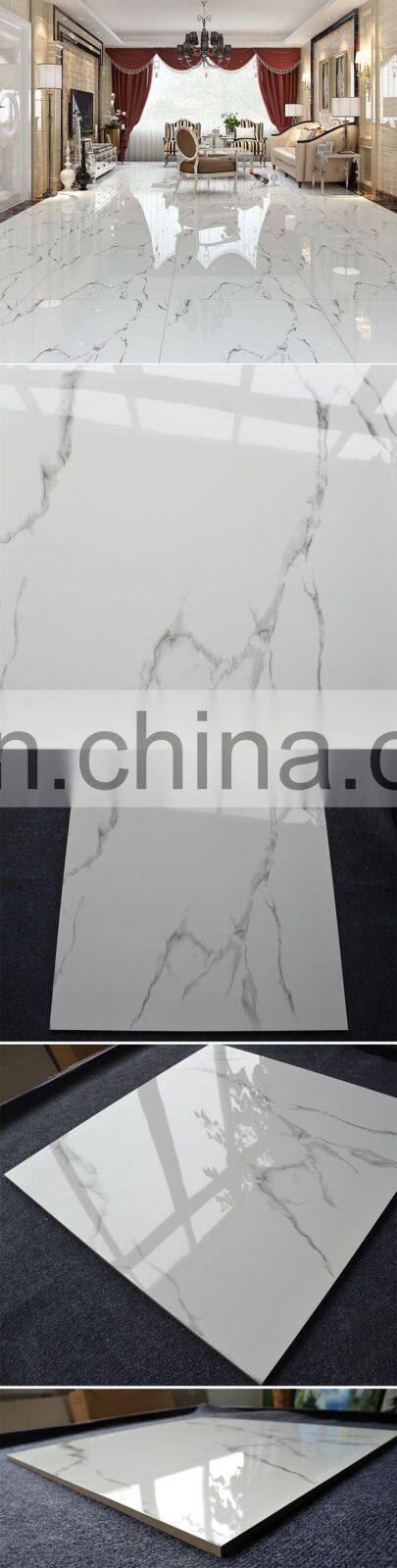discontinued marble slabs kitchen super white porcelain large format Ceramic flooring effect glazed tiles